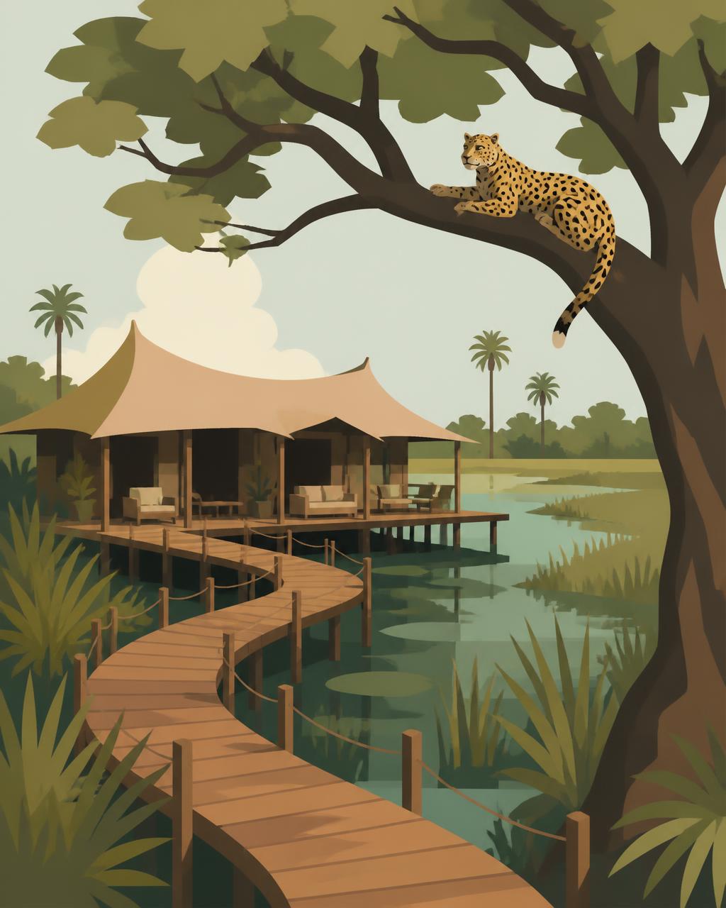 Mombo Camp in Botswana